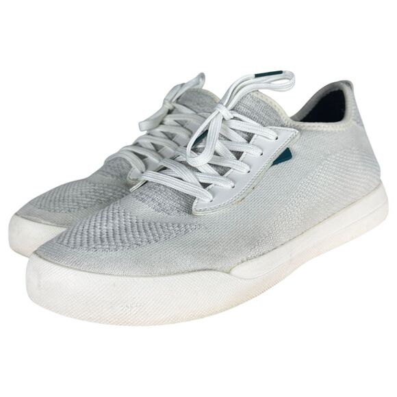 Vessi Weekend Light Grey Sneakers Men's Size 9 - Picture 1 of 9